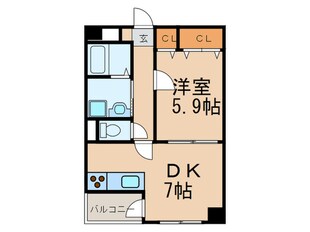 ア－バンラックス今池の物件間取画像